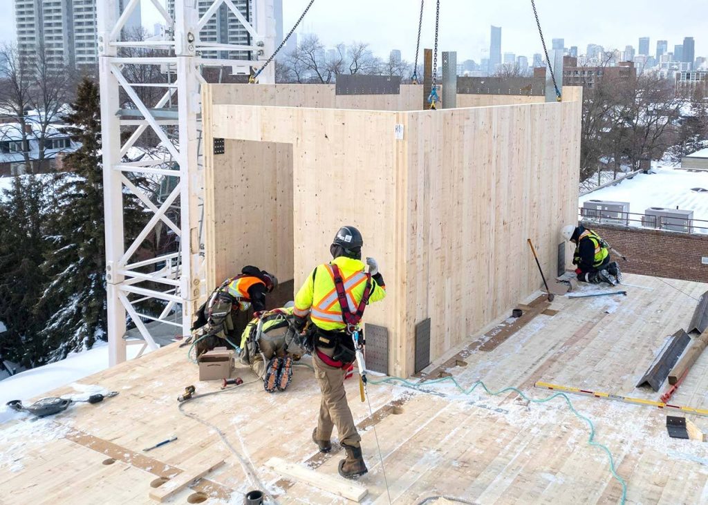 CLT Shaft and Stair Cores